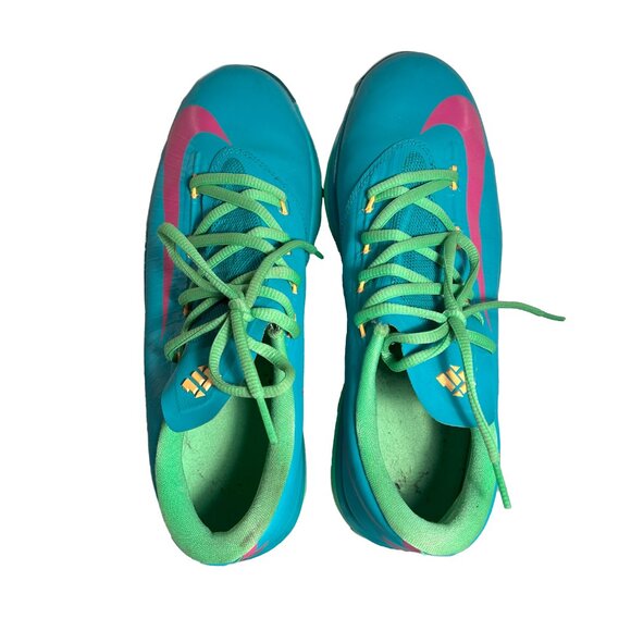 Nike KD VI GS Hero Turbo Green Size Youth 7 - Picture 6 of 8